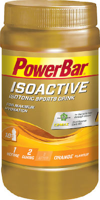 PowerBar IsoActive Isotonic Sports Drink με Γεύση Πορτοκάλι 600gr