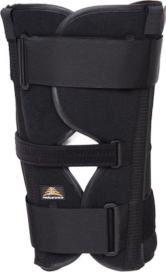 Medical Brace Tri – Paνel MB.50 Schiene Patellofemoral in Schwarz Farbe