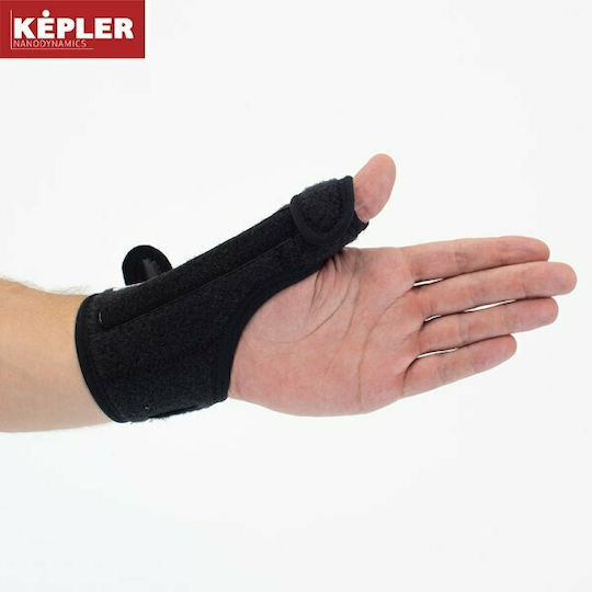 Powerpharm Kepler Handgelenk-Schiene Schiene Handgelenk mit Daumen in Schwarz Farbe