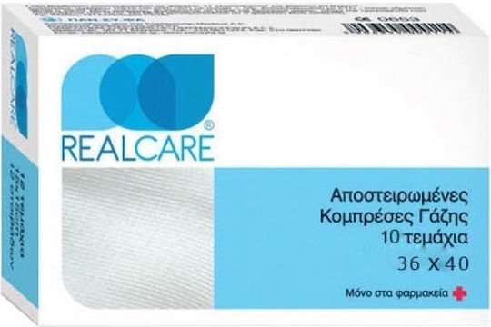 Real Care Sterile Gauze Pads 36x40cm 10pcs