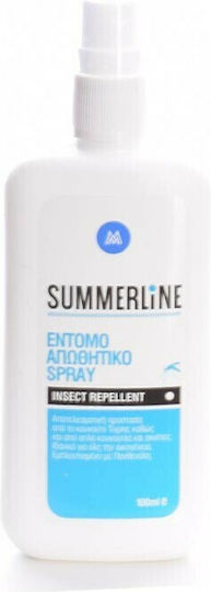 Summerline Insect Εντομοαπωθητική Λοσιόν σε Spray Κατάλληλη για Παιδιά 100ml