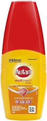 Autan Multi Insect Insektenschutzmittel Lotion in Rohr Geeignet für Kinder 100ml