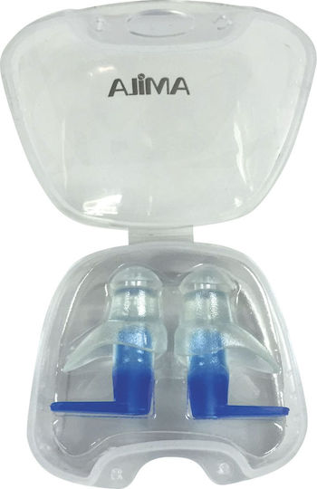 AMILA Dopuri De Urechi Din Silicon Pentru Înot În Culoare Albastră 47009 2 Bucăți