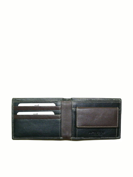 Leather Men's Wallet Classic with RFID Black