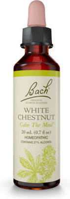 Bach White Chestnut Ανθοΐαμα σε Σταγόνες για Χαλάρωση 20ml