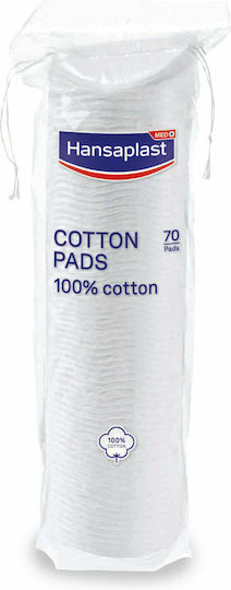 Hansaplast 100% Cotton Pads for Makeup Removal 70pcs