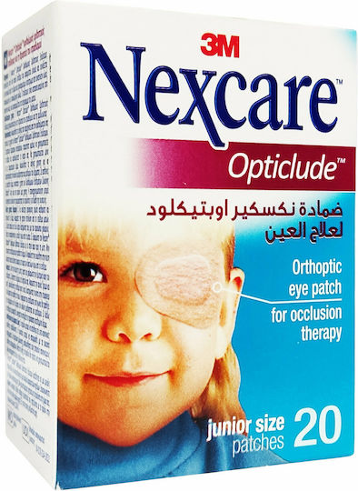 Nexcare Opticlude Eye Patches for Kids in Beige Colour 20 Pieces