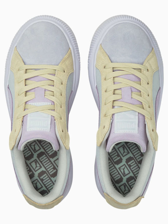 Suede Mayu Raw Women's Sneakers Multicolour
