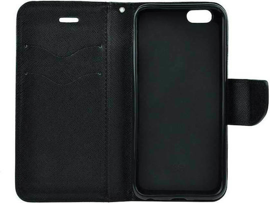 iSelf Fancy Wallet Synthetic Black (Realme 7) BFRM7B