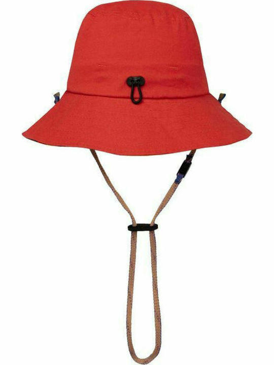 Buff Palarie Copii Bucket Play Booney National Geographic Roșie Cu Protecție Solară