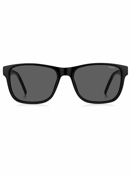 Hugo Boss Men's Sunglasses with Black Plastic Frame and Black Lens HG 1161/S 807/IR