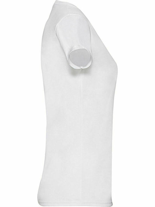Fruit of the Loom Valueweight T Women's Short Sleeve Promotional T-Shirt White