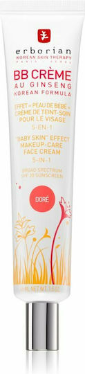 Erborian Au Ginseng BB Cream Лека Текстура Дневен Крем За Енхансване На Ефект И Хидратация SPF20 45мл