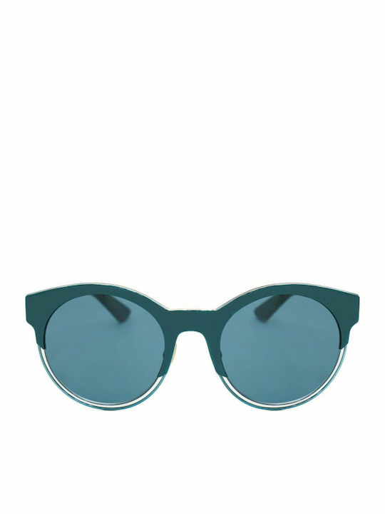 Dior Sideral 1 Women's Sunglasses with Green Plastic Frame