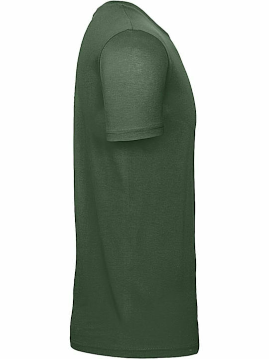 B&C E150 Мъжка Рекламна Тениска Bottle Green