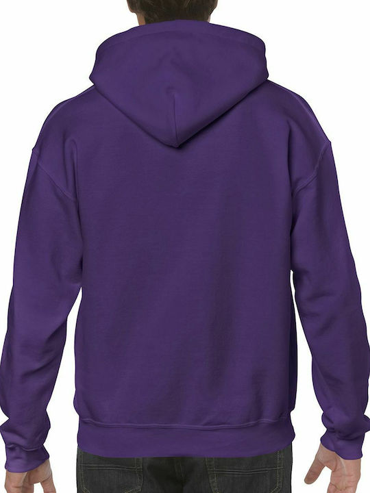 Gildan Heavy Blend Men's Long Sleeve Promotional Sweatshirt Purple