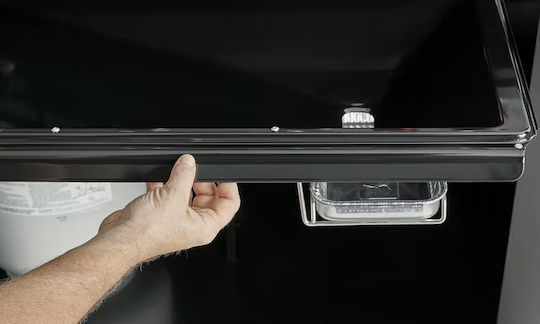 Weber Genesis SX-435 Газово Барбекю Чугунена Решетка 86брx48брсм. с 4 бр 14.1кВт и Страничен Нагревател