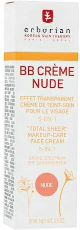 Erborian BB Creme Nude Cream Face Day with SPF20 15ml