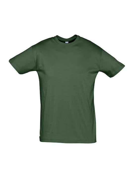 Sol's Regent Men's Short Sleeve Promotional T-Shirt Bottle Green
