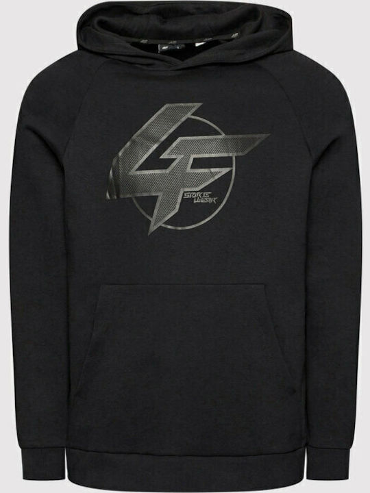 Sweatshirt with Hood Black