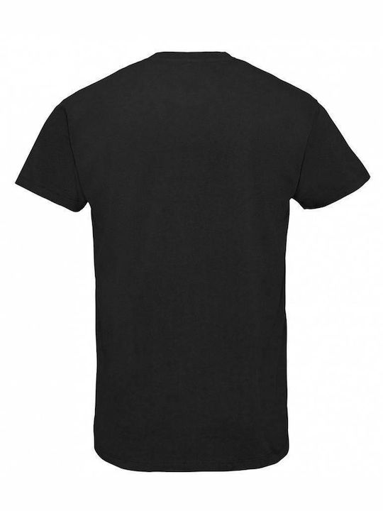 Sol's Imperial V Men's Short Sleeve Promotional T-Shirt Black 02940-312