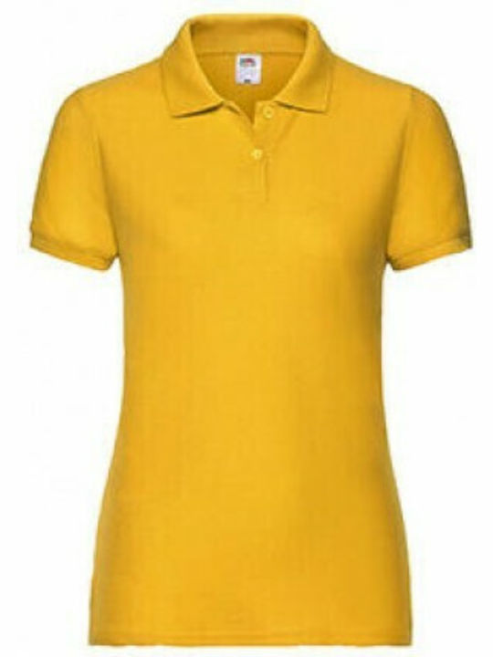 Fruit of the Loom 65/35 Women's Short Sleeve Promotional T-Shirt Sunflower Yellow