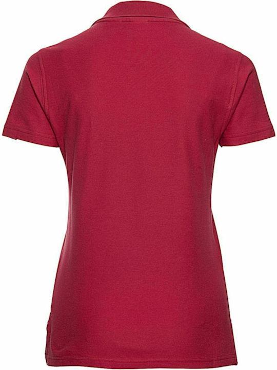 Russell Europe Ultimate Women's Short Sleeve Promotional Blouse Red