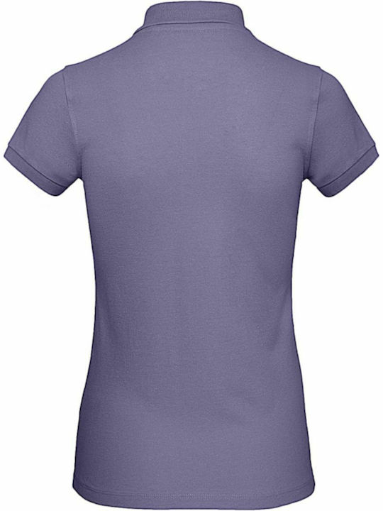 B&C Inspire Women's Short Sleeve Promotional Blouse Millenial Lilac