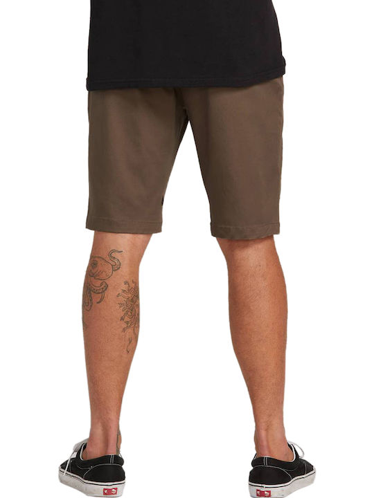 Frickin Modern Stretch Ανδρική Βερμούδα Chino Καφέ