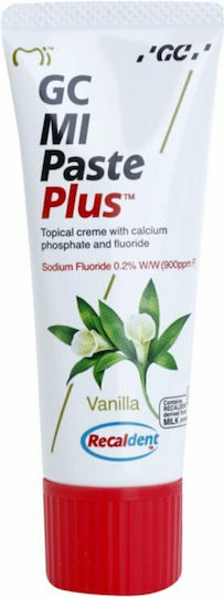 GC MI Paste Plus Οδοντόκρεμα κατά της Τερηδόνας Vanilla 35ml