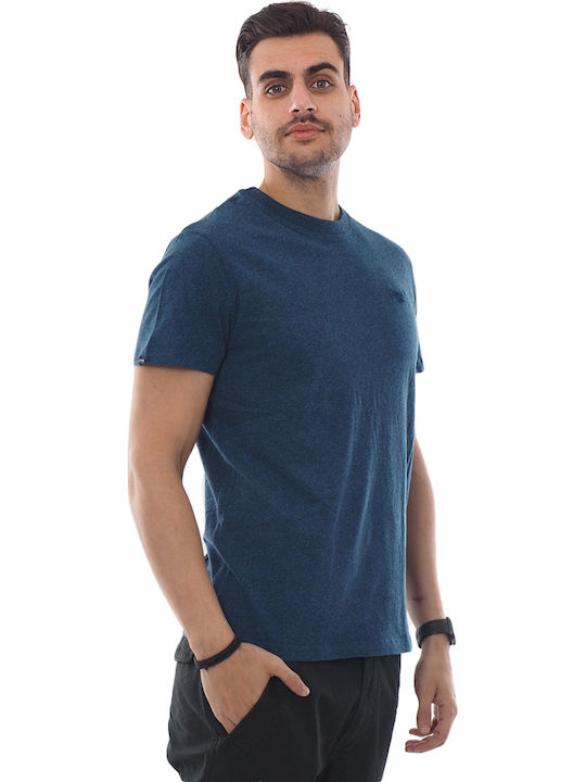 Organic Cotton Vintage Logo T-shirt Blue