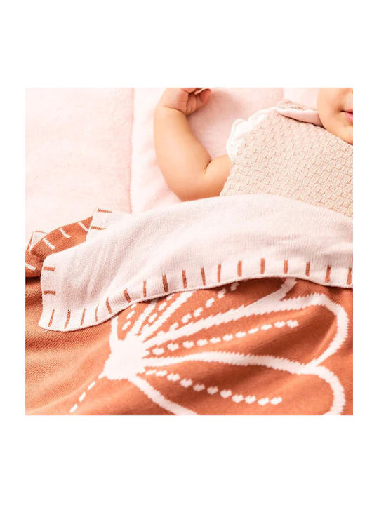 Nattou Pătură Pepinieră Swaddling pături Susie & Bonnie Maro 75x100cm