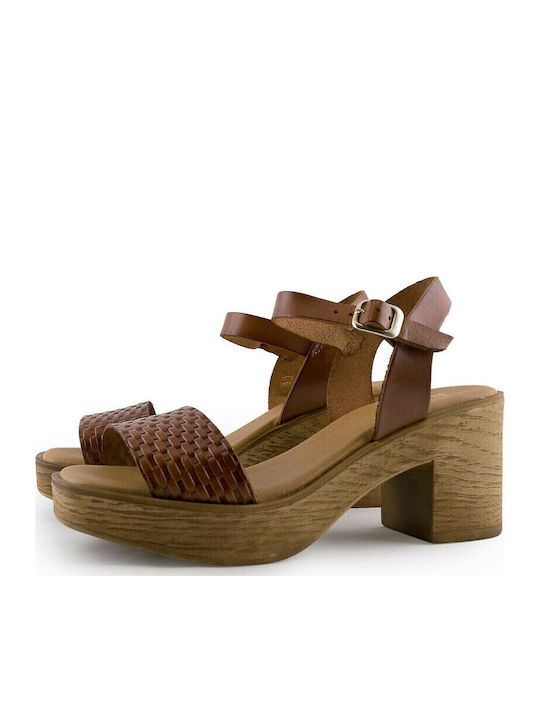 Sandalen Braun