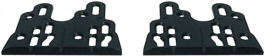 Phonocar DIN Fascia Panels 2 Din Black Glossy for SsangYong Tivoli Ssangyoung Tivoli