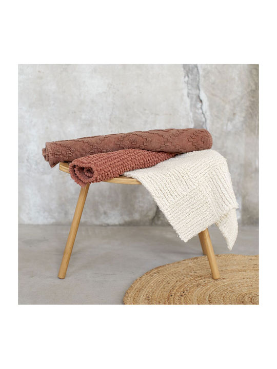 Sealskin Badematte Baumwolle Platz Reverse 800104 Ivory 60x60cm