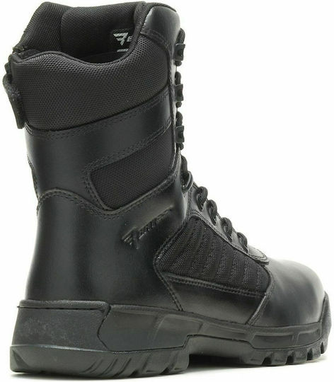 Bates Military Boots Tactical Sport Side Zip Leather Black 3180