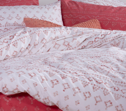 Nef-Nef Homeware Mysterious Σετ King Size 4τμχ 180x200+30εκ. με Λάστιχο Coral Nef-Nef Homeware Mysterious Σετ King Size 4τμχ 180x200+30εκ. με Λάστιχο Coral