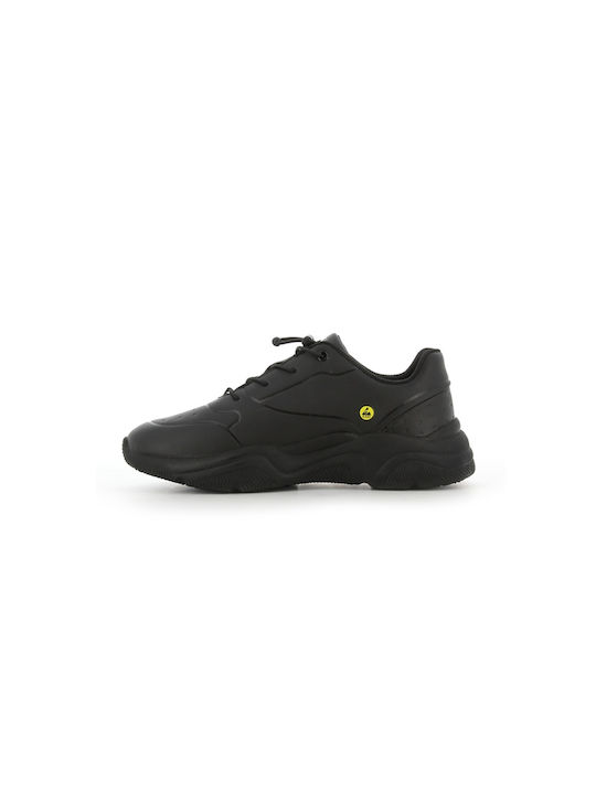 Safety Jogger Champ Scăzut de Lucru Black O2 cu Certificare ESD ,SRC