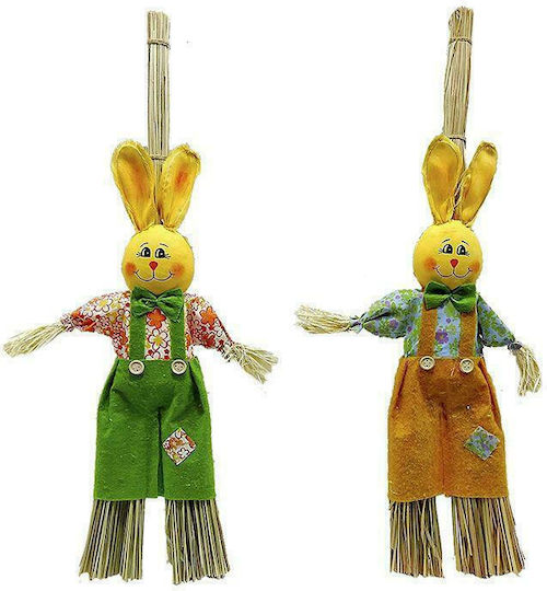 Bunny's Πασχαλινός Λαγός Αχυρένιος (Διάφορα Σχέδια/Χρώματα)