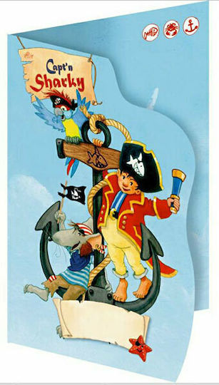 Die Spiegelburg 8 Invitations Sharky 13253