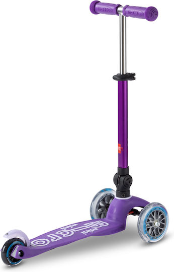 Micro Kids Scooter Foldable Mini Deluxe Foldable 3-Wheel for 2-5 Years Purple
