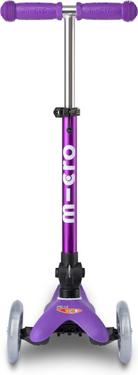 Micro Kids Scooter Foldable Mini Deluxe Foldable 3-Wheel for 2-5 Years Purple