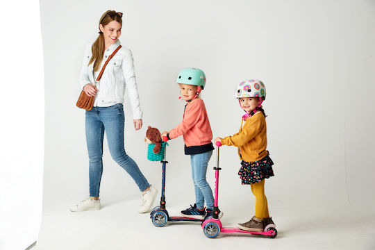 Micro Kids Scooter Foldable Mini Deluxe Foldable 3-Wheel for 2-5 Years Blue
