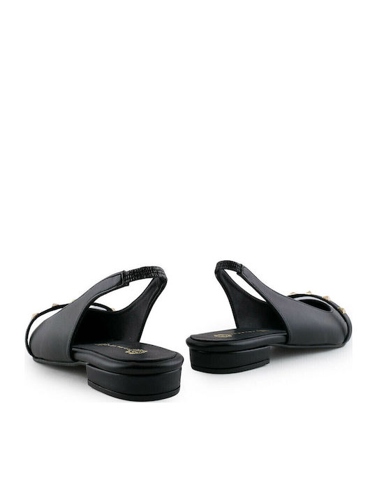 Γυναικείες Μπαλαρίνες Slingback σε Μαύρο Χρώμα