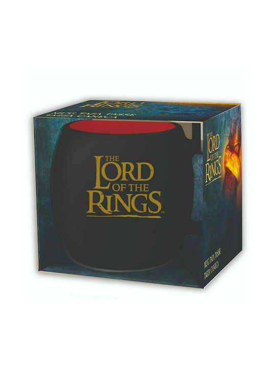 Stor Lord Of The Rings Mug Ceramic Black 380ml