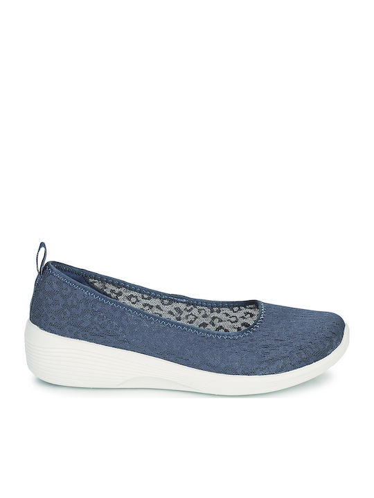 Arya Damenplattformen Blau