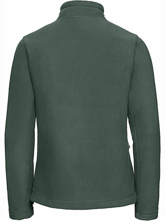 Russell Europe Women's Long Sleeve Promotional Cardigan Green