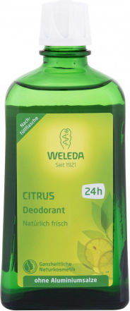 Weleda Citrus 24H Deodorant Natural 24h sub formă de Spray Fără aluminiu 200ml