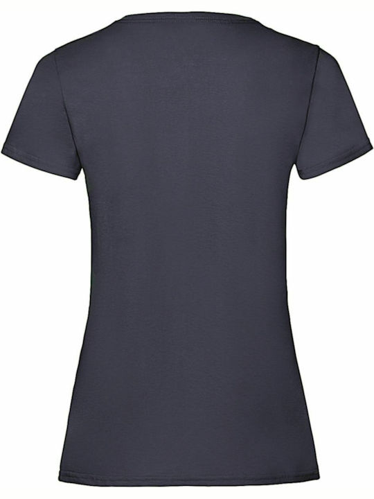 Fruit of the Loom Valueweight T Women's Short Sleeve Promotional T-Shirt Deep Navy