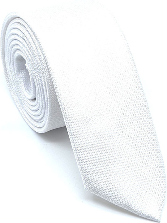 Legend Accessories Men's Tie Set Synthetic Monochrome In White Colour